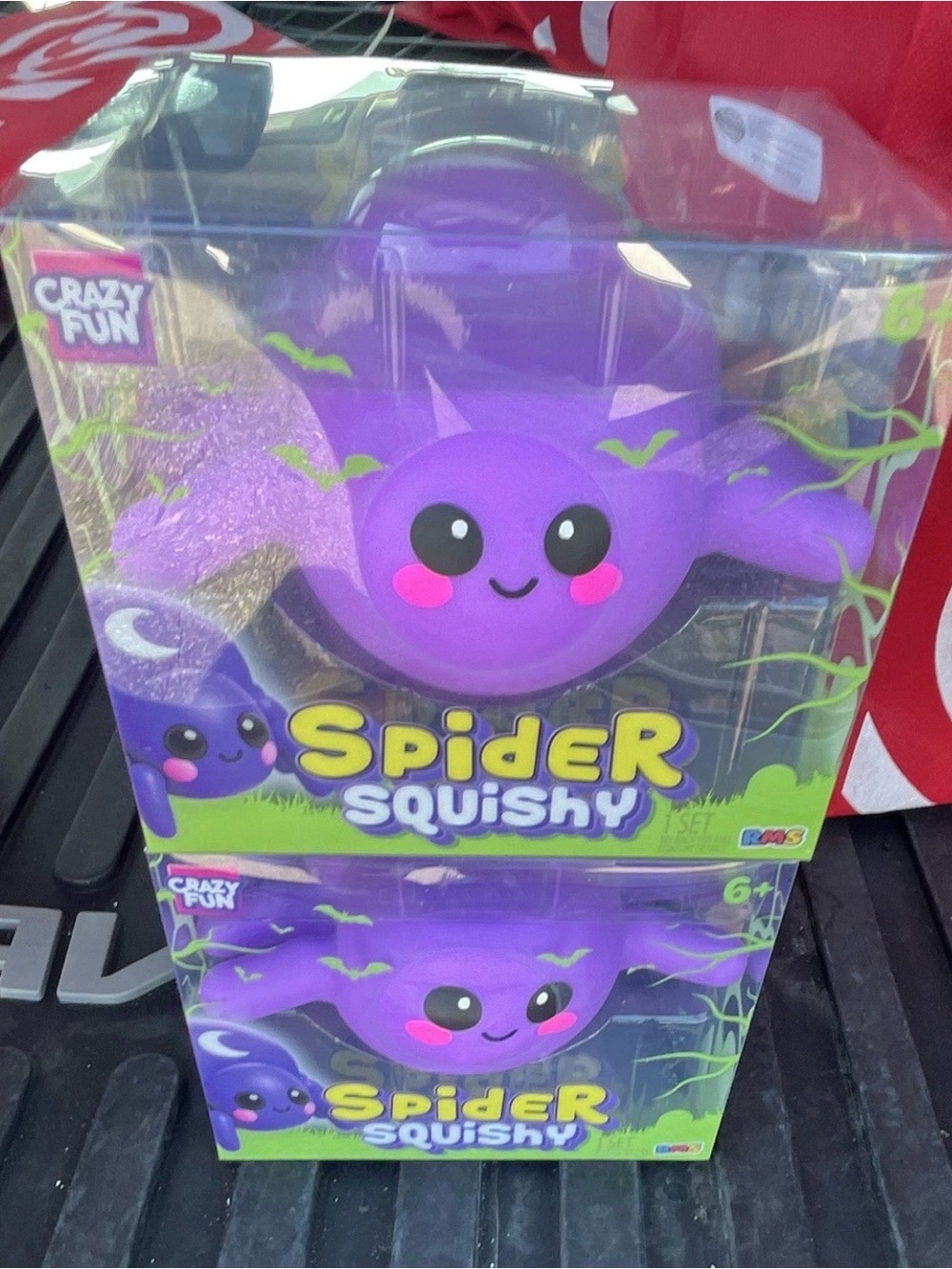 RMS CRAZY FUN TARGET HALLOWEEN SQUISHY SPIDER